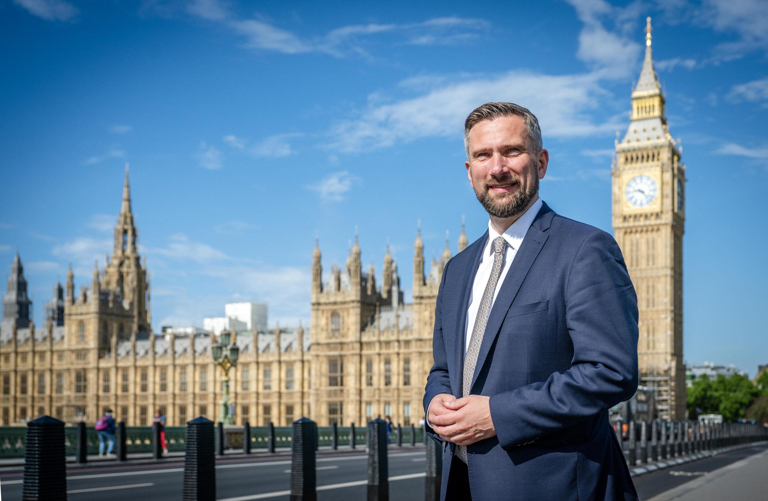 Auslandsreise von Wirtschaftsminister Martin Dulig in Großbritannien