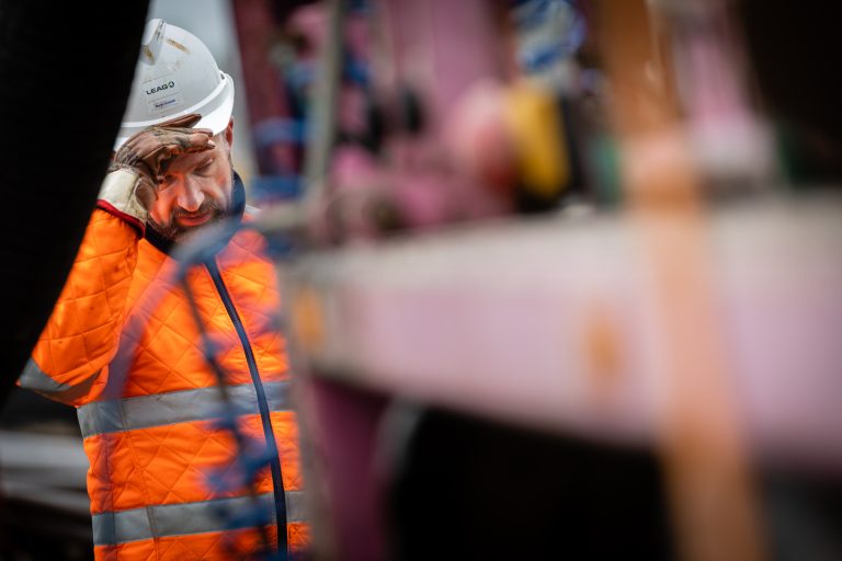 Ein Tag bei der Oberflächenentwässerung im Tagebau Nochten