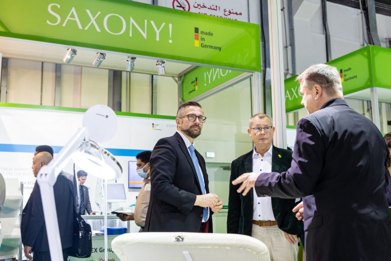 Arab Health: 100.000 Besucher lernen sächsische Produkte kennen