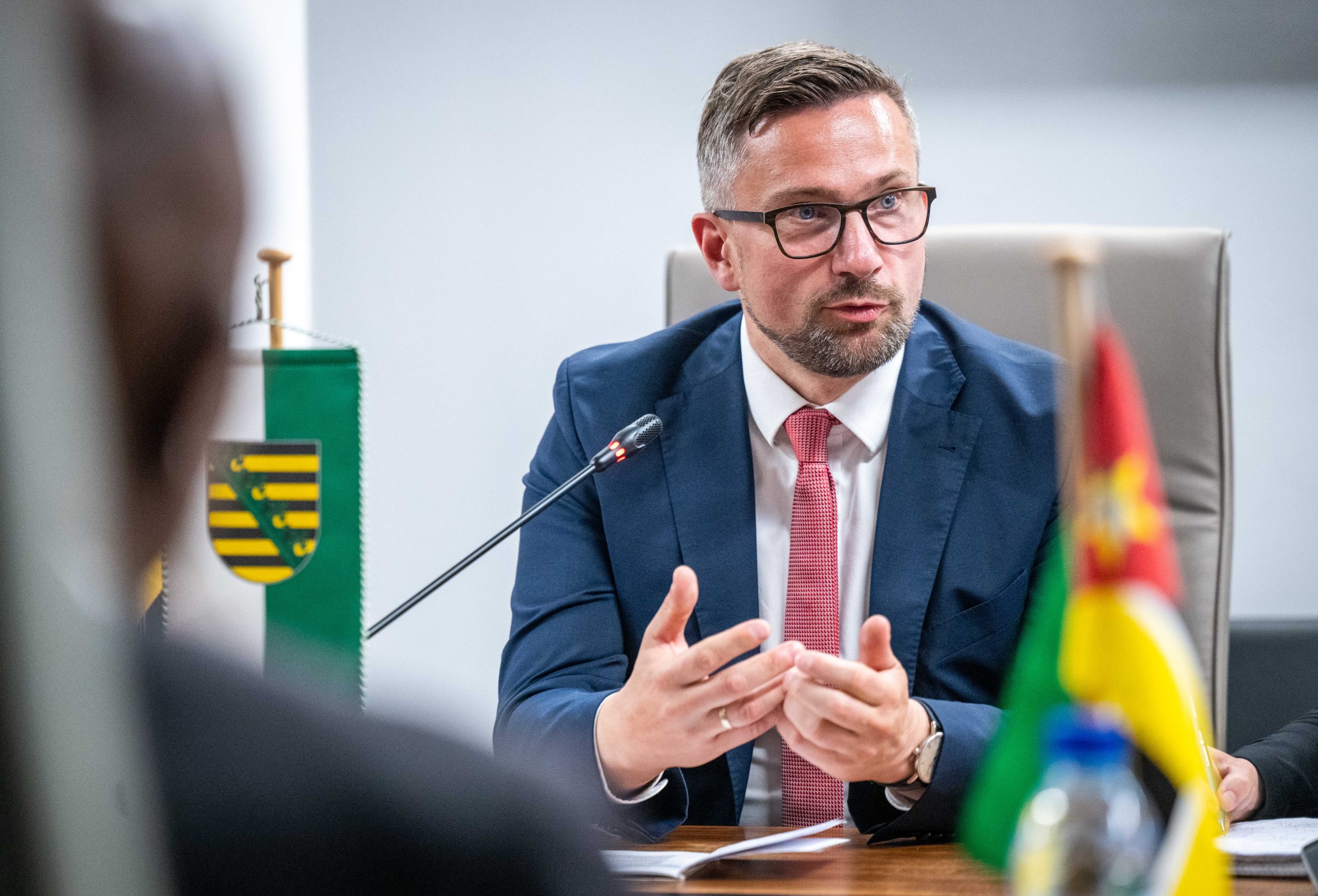 Sachsens Wirtschaftsminister und Vize-MP Martin Dulig mit Wirtschaftsdelegation in Mosambik und Namibia