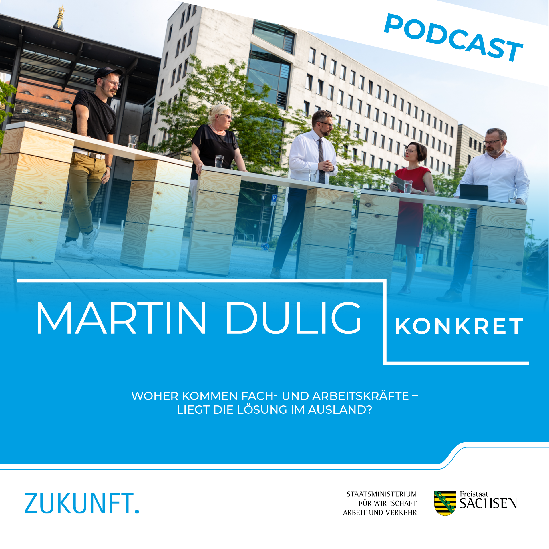 Woher kommen Fach- und Arbeitskräfte – Liegt die Lösung im Ausland? – »Martin Dulig | Konkret«