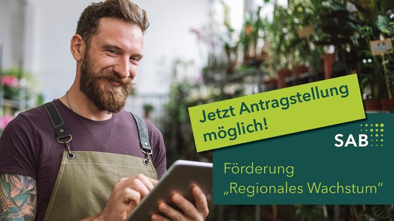 Antragsstart für Wirtschaft-Förderprogramm »Regionales Wachstum«