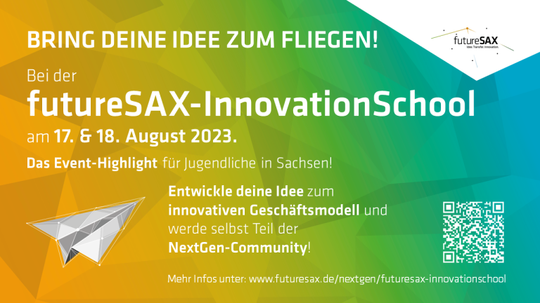futureSAX-InnovationSchool: Von der Idee zum Geschäftsmodell