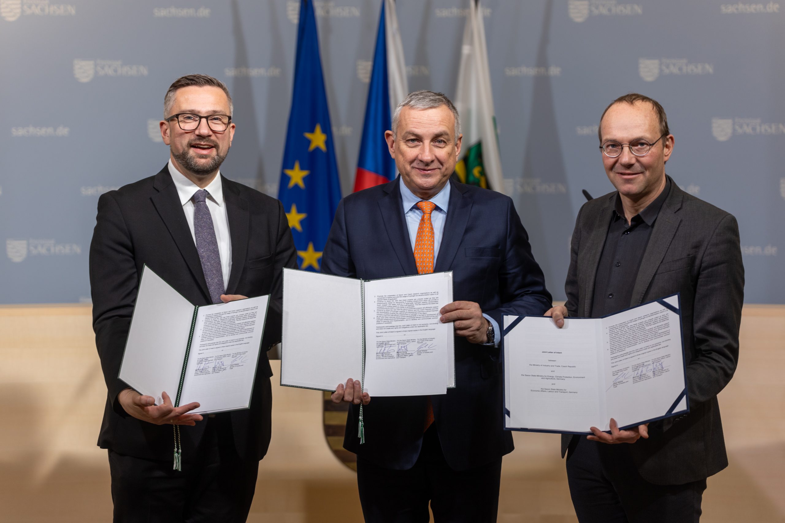 Sachsen und Tschechien vereinbaren weitere Zusammenarbeit beim Zukunftsthema Wasserstoff