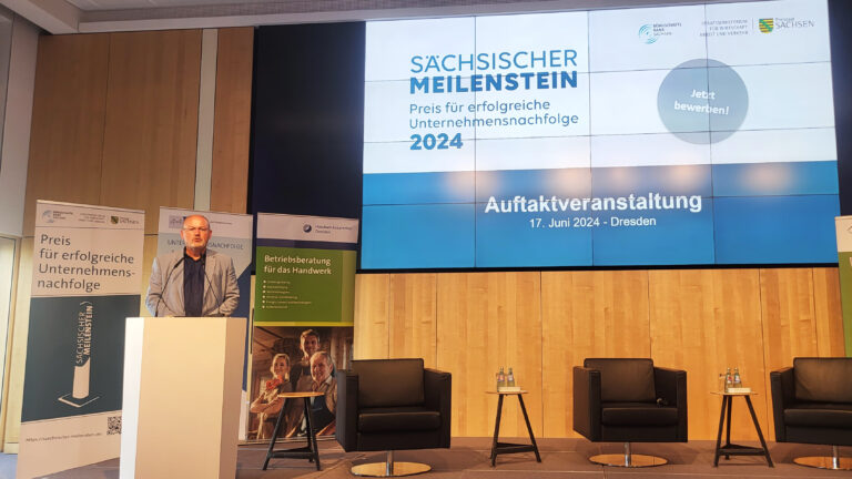 Wettbewerb »Sächsischer Meilenstein« macht erfolgreiche Unternehmensnachfolgen sichtbar