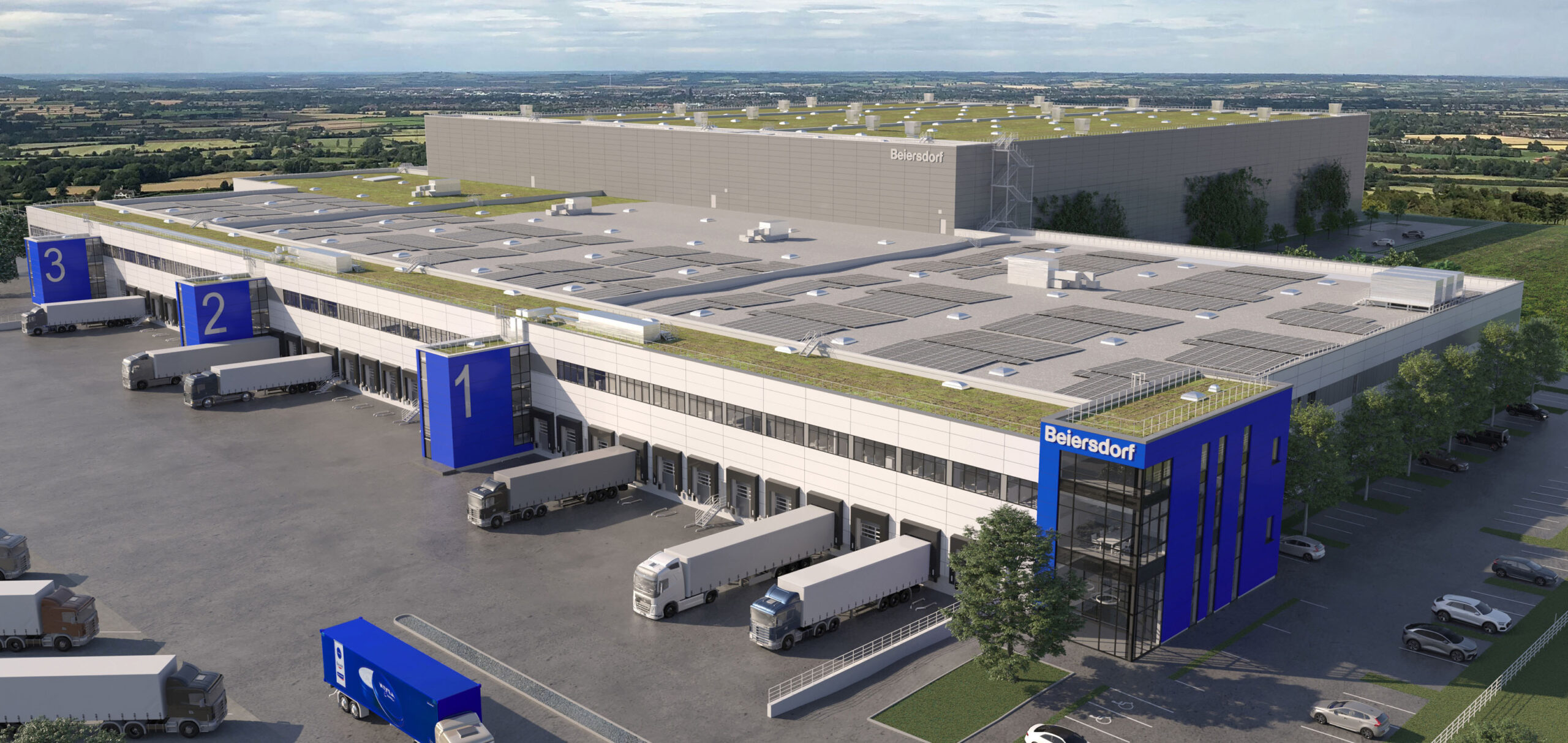 Feierlicher Spatenstich für Beiersdorf-Logistikzentrum in Leipzig