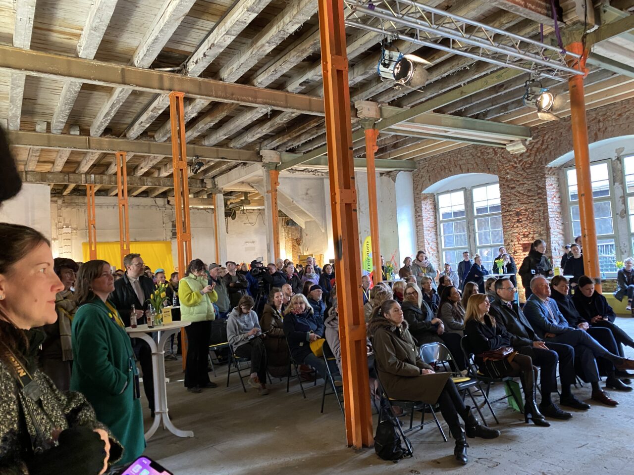 Blick in die Halle: Eröffnung der "Werkschau Made in Sachsen"