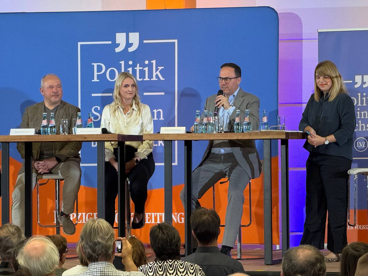 Energiewende im Dialog: Dirk Panter beim LVZ Leipziger Volkszeitung-Forum in Naunhof