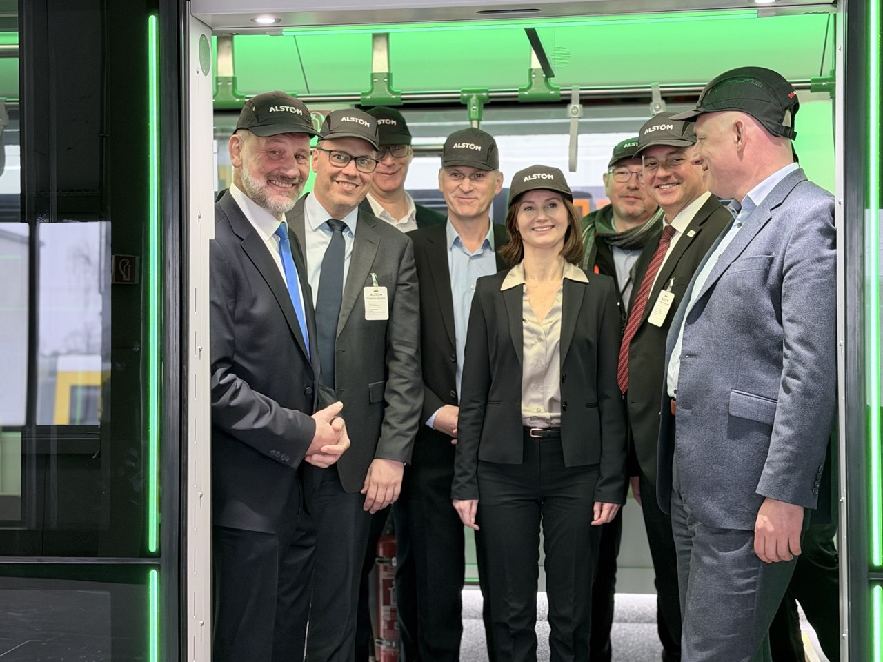 Ministerbesuch bei Alstom in Bautzen – Schienenfahrzeuge »Made in Saxony«