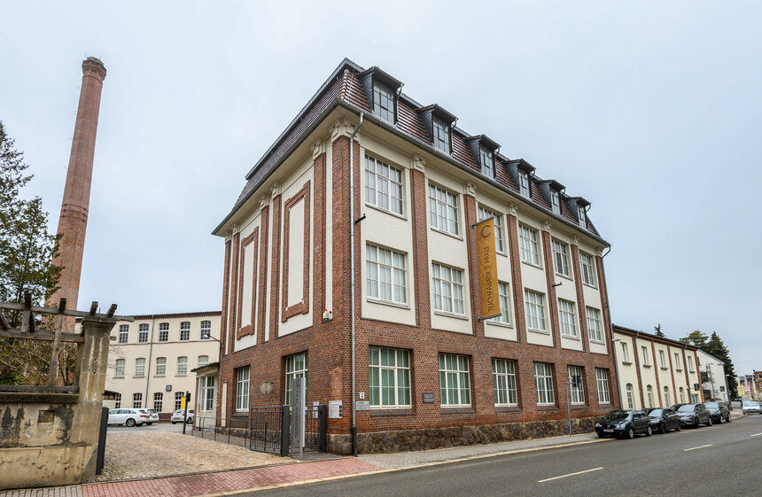  In Crimmitschau besuchte der Minister das Westsaechsische Textilmuseum.