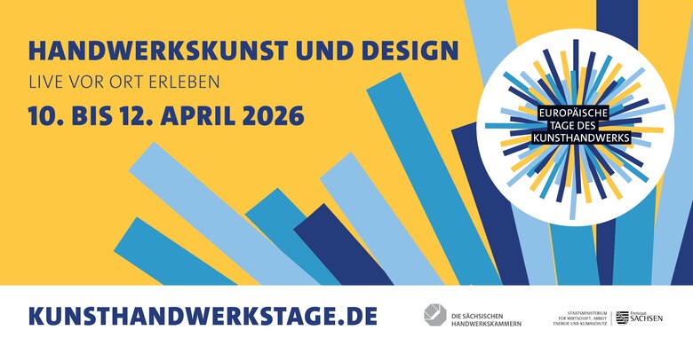 Europäische Tage des Kunsthandwerks, Handwerkskunst und Design live vor Ort erleben 10. bis 12. April 2026