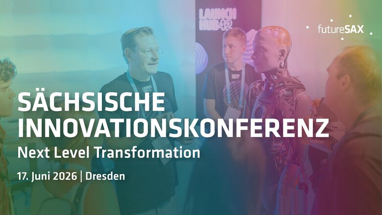 futureSAX, Sächsische Innovationskonferenz, Next Level Transformation, 17. Juni 2026 | Dresden