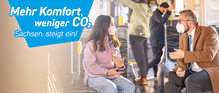 Mehr Komfort, weniger CO2 Sachsen, steigt ein!